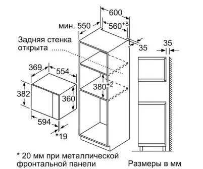 Встраиваемая микроволновая печь Neff HLAWD53N0 фото 5