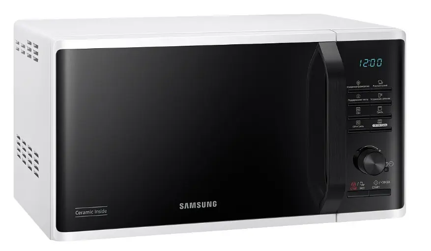 Микроволновая печь Samsung MG23K3515AW/BW фото 5