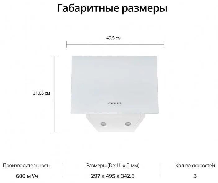 Вытяжка Schaub Lorenz SLD DL5118 фото 7