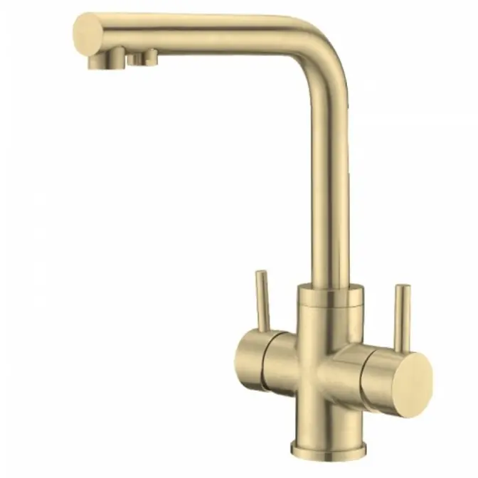 Смеситель Oulin OL-8021 Matt Gold