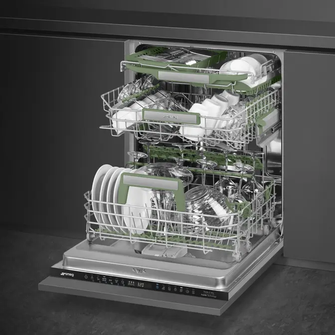 Посудомоечная машина Smeg STL7322BQL фото 8