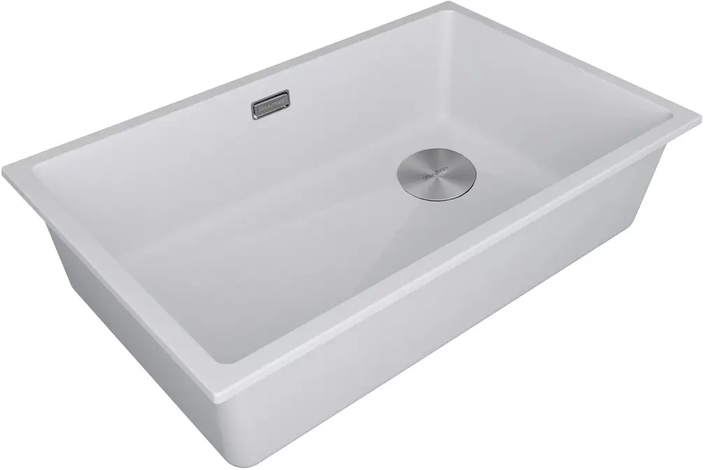 Мойка Paulmark LUMI 74UNI-SKEW LU74SK-WH белый фото 2 Мойка Paulmark LUMI 74UNI-SKEW LU74SK-WH белый фото 2