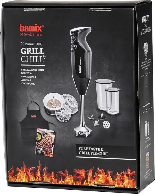 Блендер BAMIX DeLuxe M200 BBQ Black фото 15 Блендер BAMIX DeLuxe M200 BBQ Black фото 15