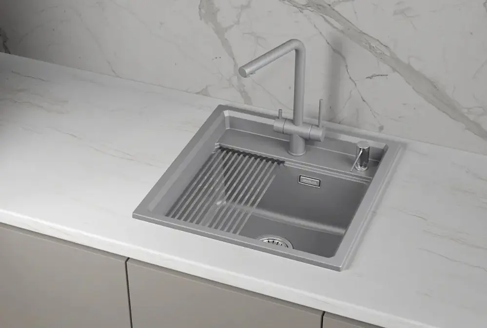 Мойка GRANULA Kitchen Space 5002i, АЛЮМИНИУМ фото 3