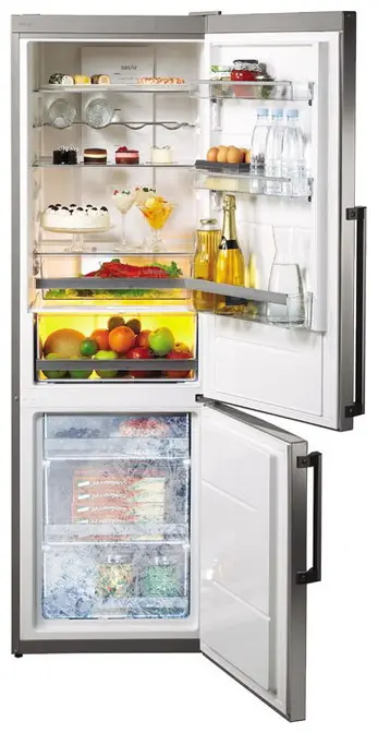 Двухкамерный холодильник Gorenje NRC 6192 TX фото 1