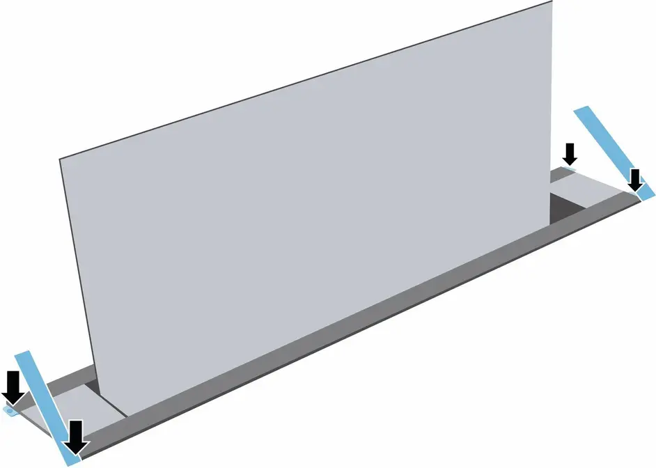 Комплект Flex Design для lassDraft. Цвет: матовая бронза Neff Z5802GLBY0 фото 3
