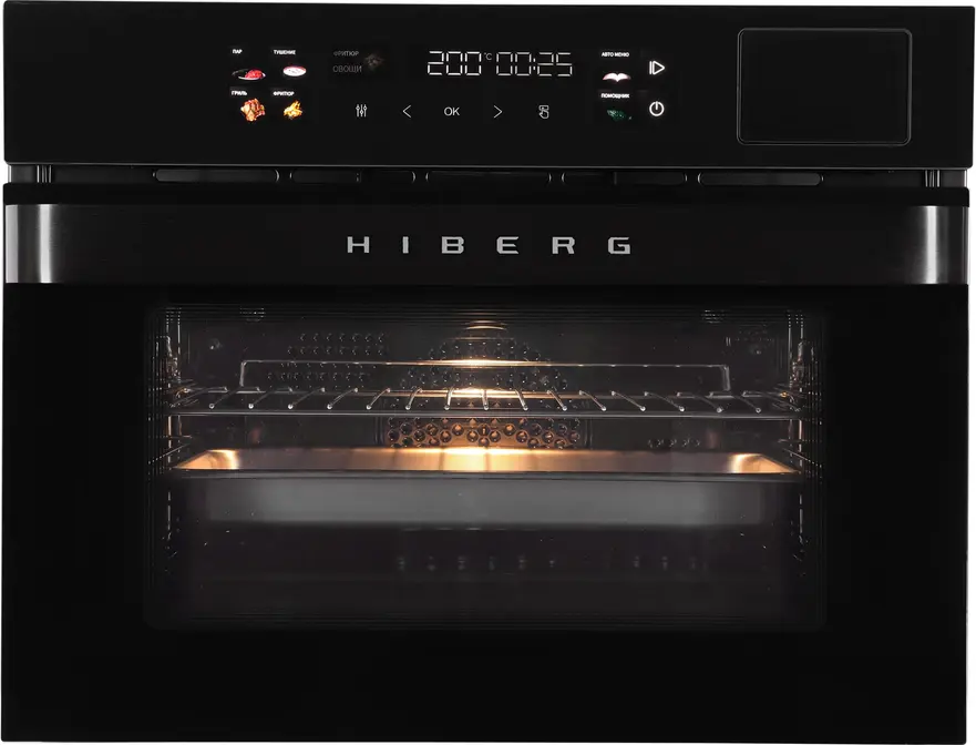 Духовой шкаф HIBERG S-VMF 5515 B SMART фото 1