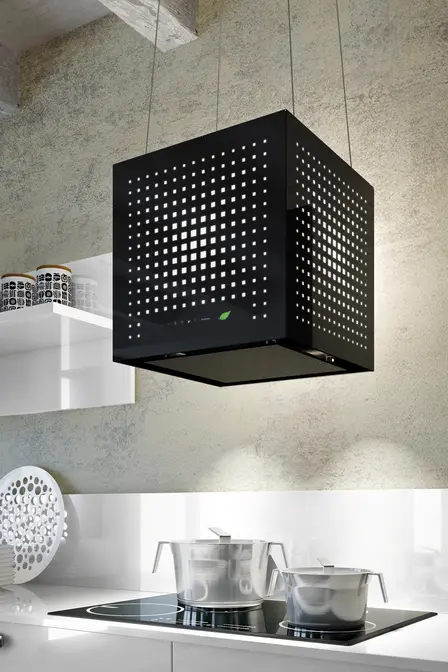 Вытяжка Falmec Rubik isola 43 (450) (с системой E.ion) ECP black фото 4