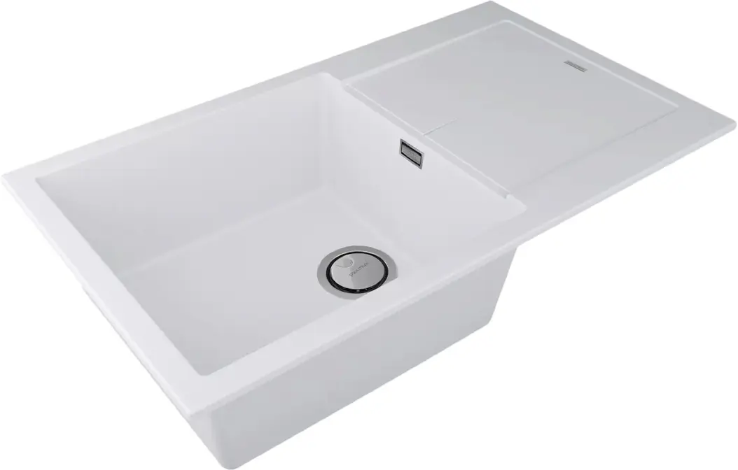 Мойка Paulmark EXTENSIO 86 PM988650-WH White фото 2 Мойка Paulmark EXTENSIO 86 PM988650-WH White фото 2