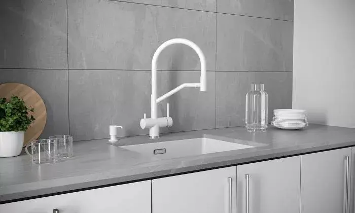 Смеситель Paulmark RUBERT Ru213175-WH белый матовый фото 4 Смеситель Paulmark RUBERT Ru213175-WH белый матовый фото 4