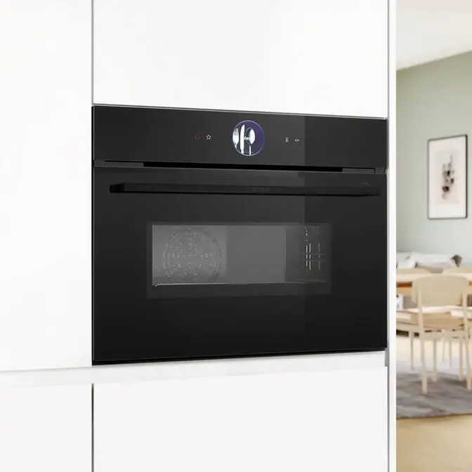 Компактный дух. шкаф с СВЧ Bosch CMG936AB1S фото 2