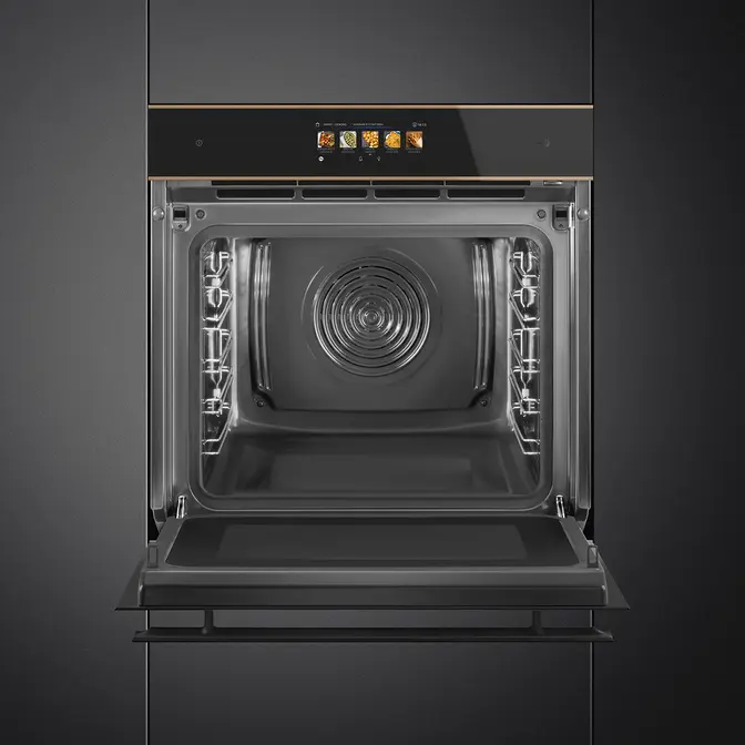 Духовой шкаф с функцией СВЧ SMEG SO6606WAPNR фото 4