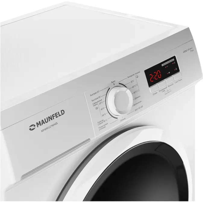 Стиральная машина Maunfeld MFWM127WH05 фото 4