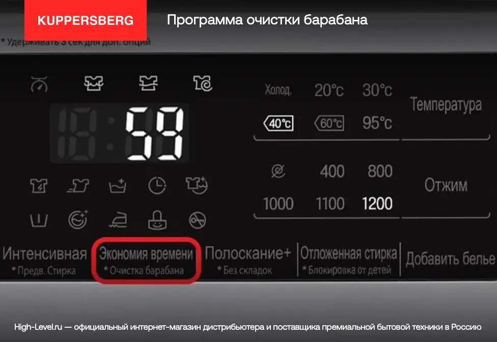 Стиральная машина Kuppersberg WM 580 W фото 8