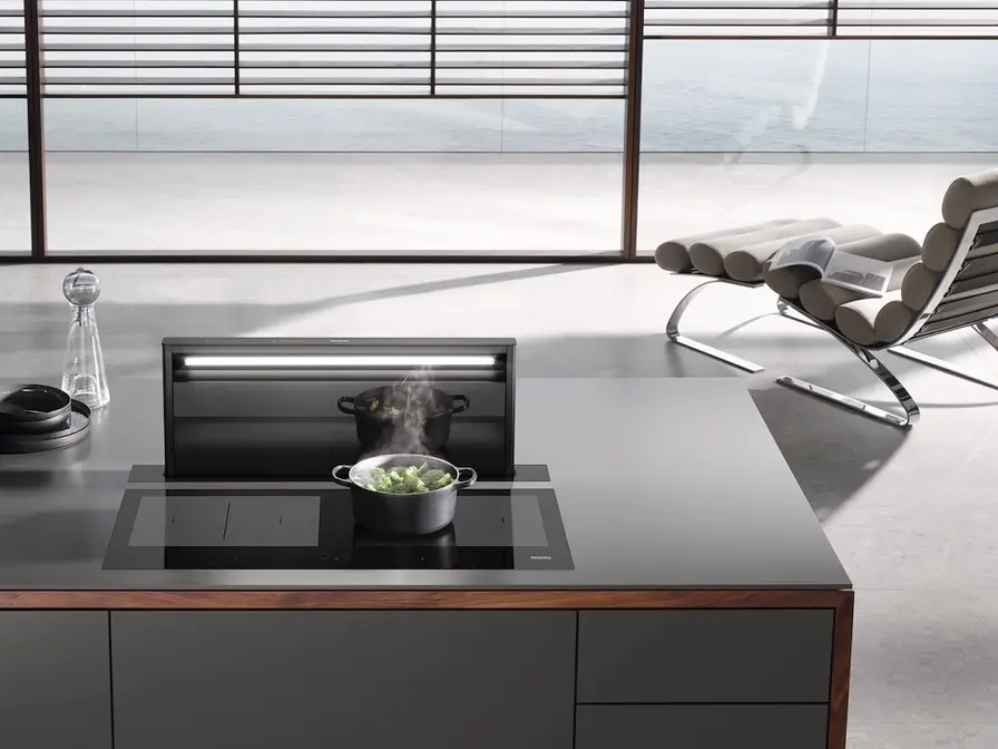 Встраиваемая вытяжка Miele DAD 4840 Black Levantar фото 2