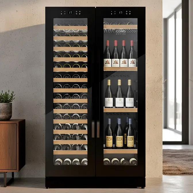 Холодильник винный CASO WineChef Duo 122 Black фото 3