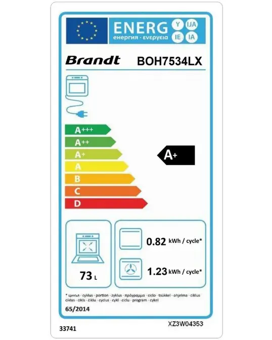 Духовой шкаф Brandt BOH7534LX фото 4