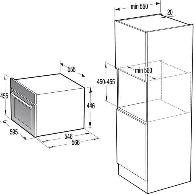 Духовой шкаф с функцией СВЧ Gorenje BCM598S17BG фото 9