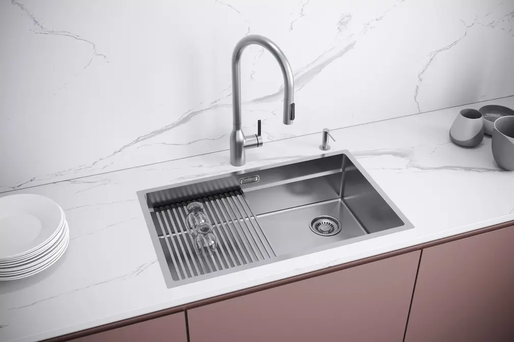 Смеситель Paulmark UNIVERSAL Un213880-BS брашированная сталь фото 2 Смеситель Paulmark UNIVERSAL Un213880-BS брашированная сталь фото 2