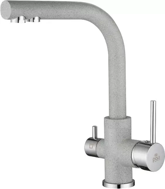 Смеситель Paulmark ESSEN Es213011-310 серый Смеситель Paulmark ESSEN Es213011-310 серый
