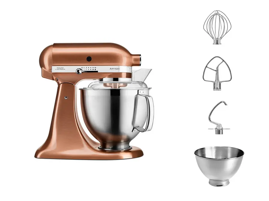 Планетарный миксер KitchenAid 5KSM185PSECP фото 3