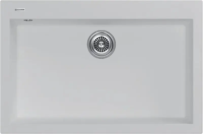 Мойка кухонная KUCHENSTERN OBEN 80 205WH20 Белый фото 1 Мойка кухонная KUCHENSTERN OBEN 80 205WH20 Белый фото 1