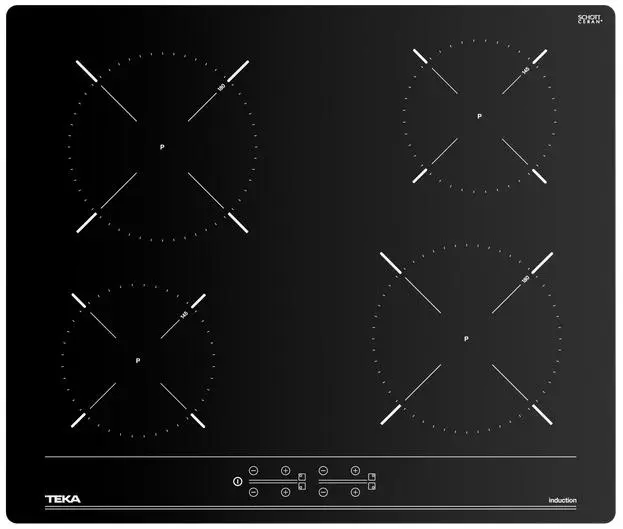 Индукционная стеклокерамич. панель Teka IBC 64000 TTC BLACK фото 2
