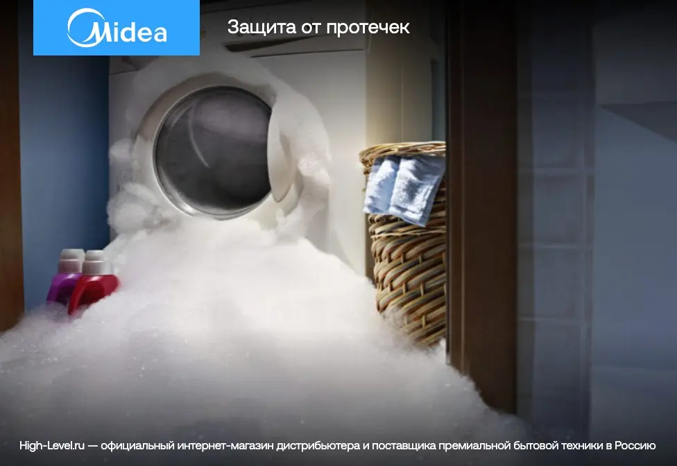 Стиральная машина Midea MF11914BS53/W фото 10