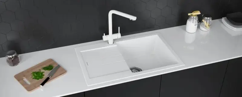 Мойка кухонная KUCHENSTERN PLAT 50 206TN20 Титан фото 2