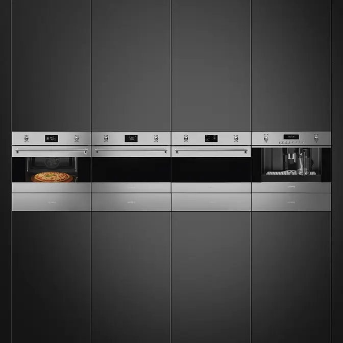 Шкаф для подогрева посуды Smeg CPR315X фото 2