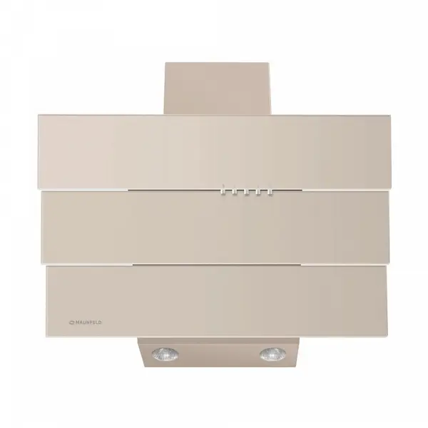Вытяжка Maunfeld Cascada Trio 60 Glass DARK Beige