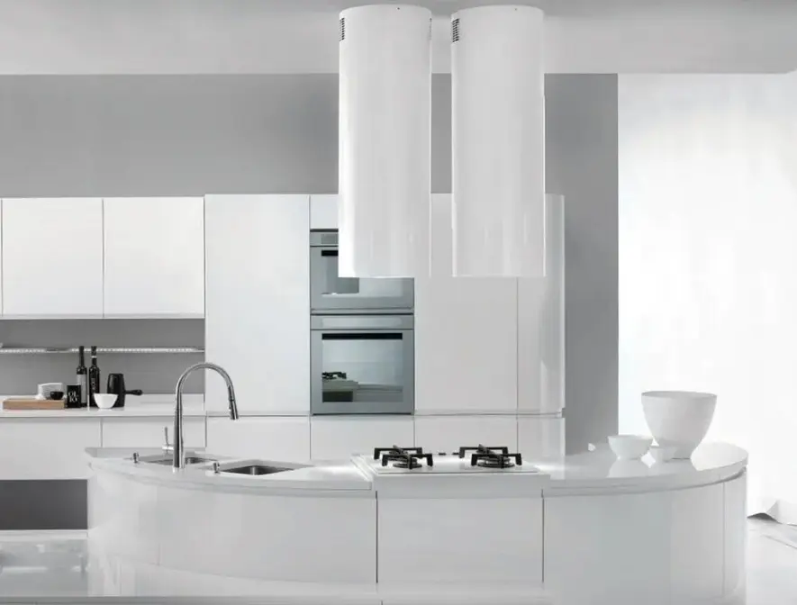 Вытяжка Falmec POLAR EVO IS WHITE 35 фото 4