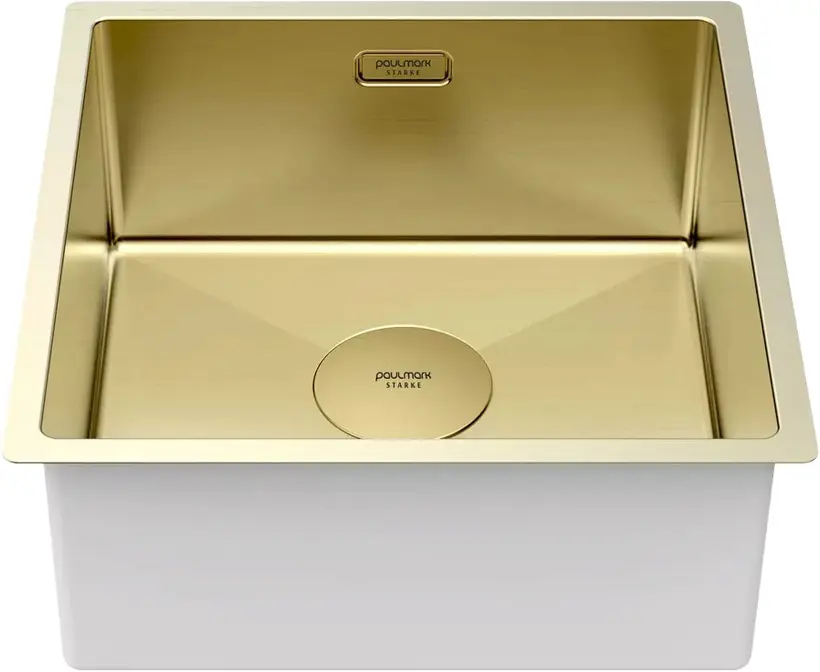 Мойка Paulmark NEXT 44 UNI PM214444-LG светлое золото фото 2 Мойка Paulmark NEXT 44 UNI PM214444-LG светлое золото фото 2