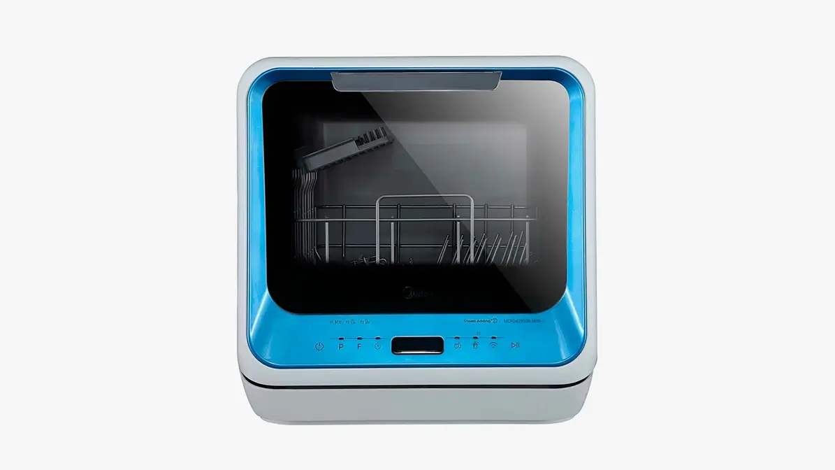 Отдельностоящая посудомоечная машина Midea MCFD 42900 BL MINI фото 2