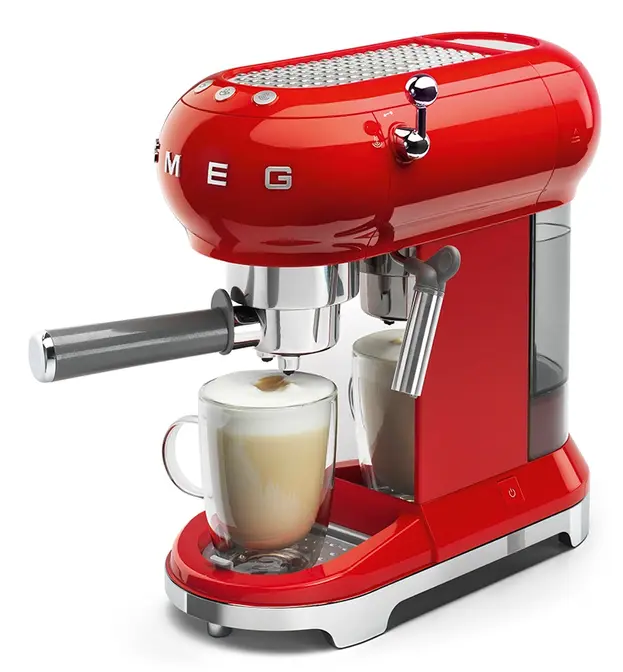 Кофеварка Smeg ECF01RDEU фото 8