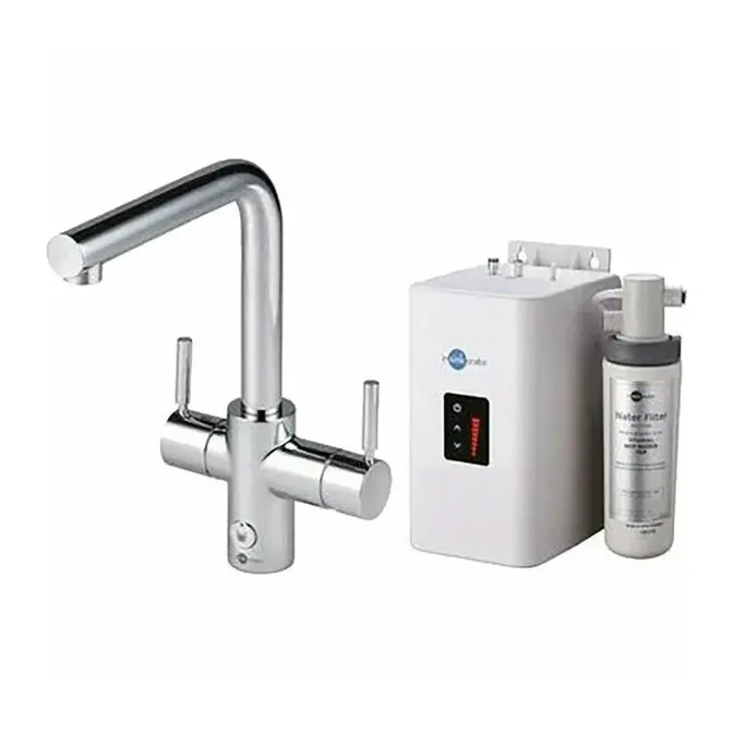 Смеситель InSinkErator L хром + бак с фильтром и кипячением фото 1