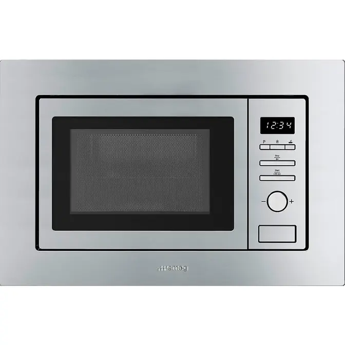 Встраиваемая микроволновая печь Smeg FMI020X фото 1