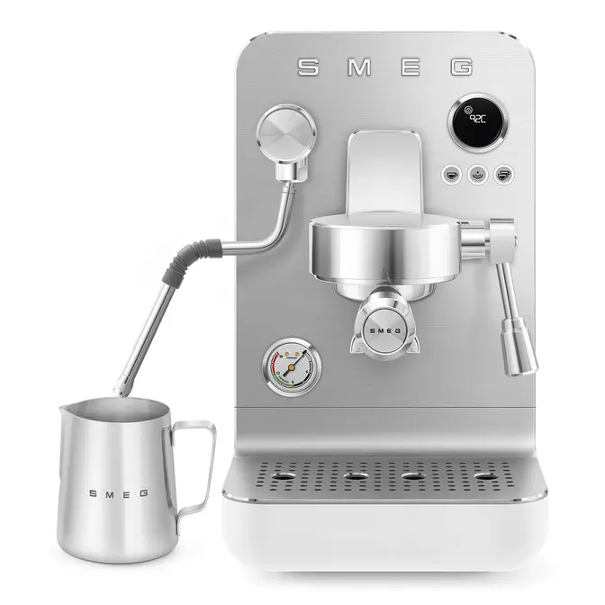 Кофемашина SMEG EMC02WHMEU фото 10