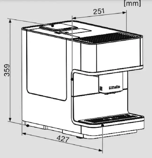 Кофемашина Miele CM 6160 OBSW черный фото 4