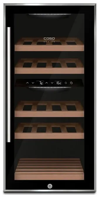 Холодильник винный CASO WineComfort 24 black фото 1