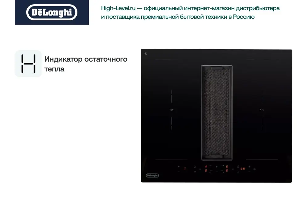 Стеклокерамическая панель DeLonghi ELETTRA 4B2F TC ARIA фото 16