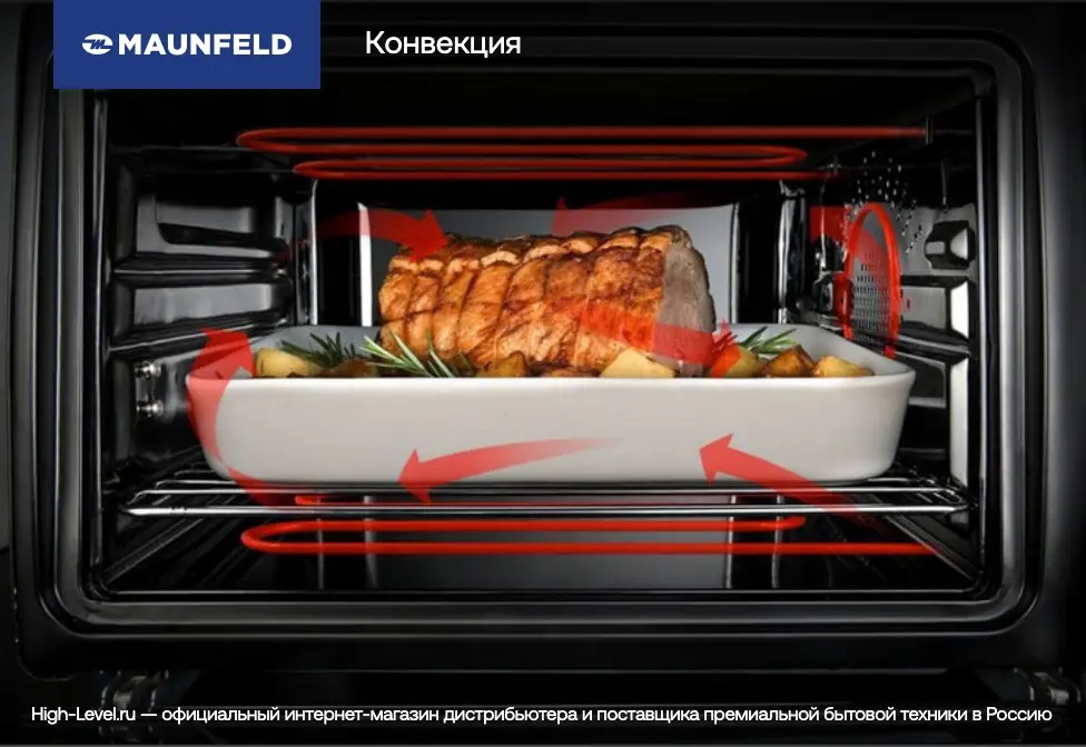 Духовой шкаф MAUNFELD MEOH709DB фото 10