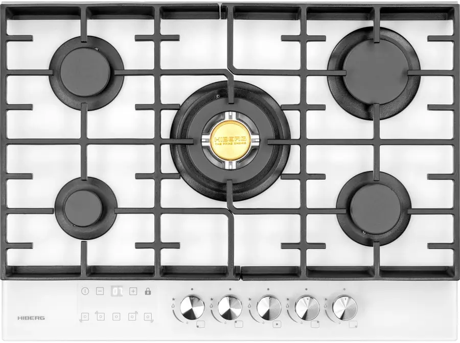 Газовая варочная панель HIBERG VM 7255 W фото 2