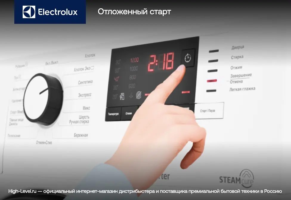Стирально-сушильная машина Electrolux EW7WR468W фото 9