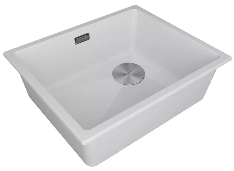 Мойка Paulmark LUMI 55UNI-SKEW LU55SK-WH белый фото 2 Мойка Paulmark LUMI 55UNI-SKEW LU55SK-WH белый фото 2