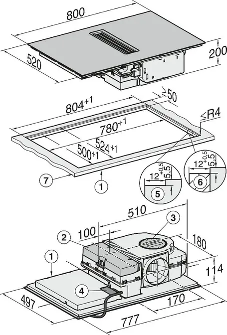 Индукционная варочная панель Miele KMDA 7272-1 FL фото 2