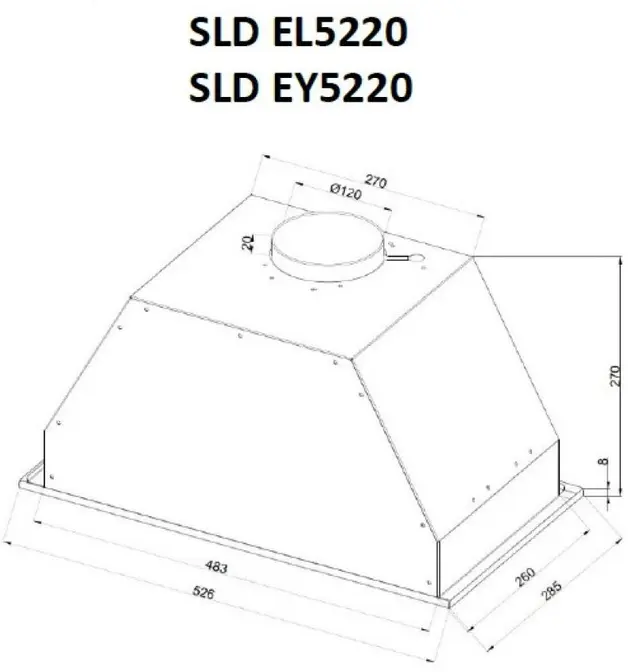 Встраиваемая вытяжка Schaub Lorenz SLD EY5220 фото 10