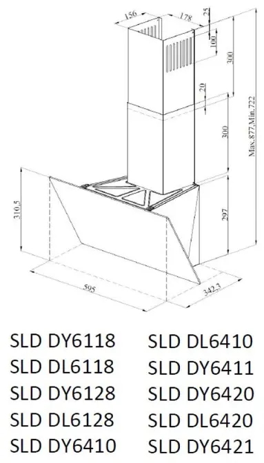 Вытяжка Schaub Lorenz SLD DY6118 фото 6