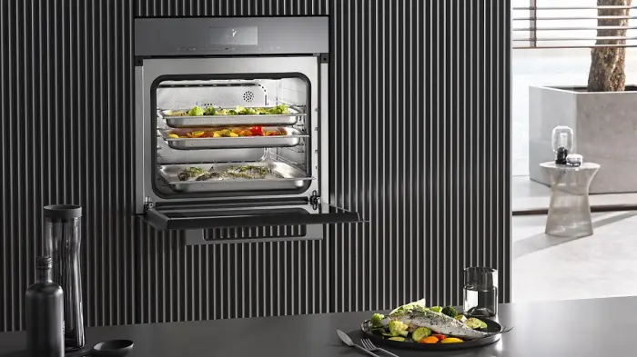 Встраиваемая комби-пароварка Miele DGC 7860 GRGR фото 3