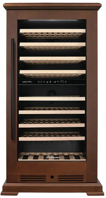 Винный холодильник Meyvel MV99PRO-KBT2 (Итальянский орех) фото 3